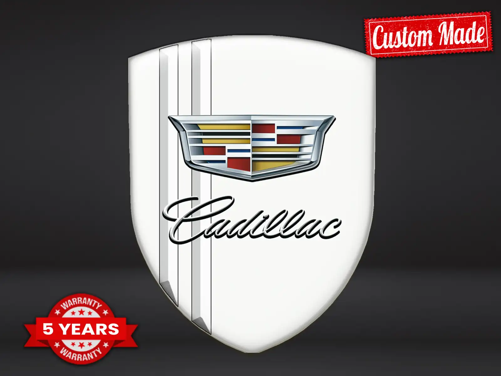 Cadillac Logo Tous Véhicules Pro Max Durable Stylé Performance